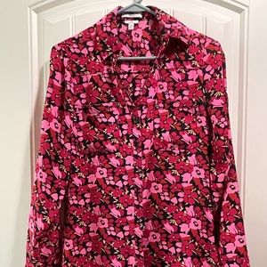 Express Slim Fit Portofino Shirt